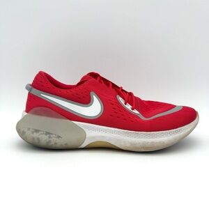 Nike Red and White Athletic Shoes